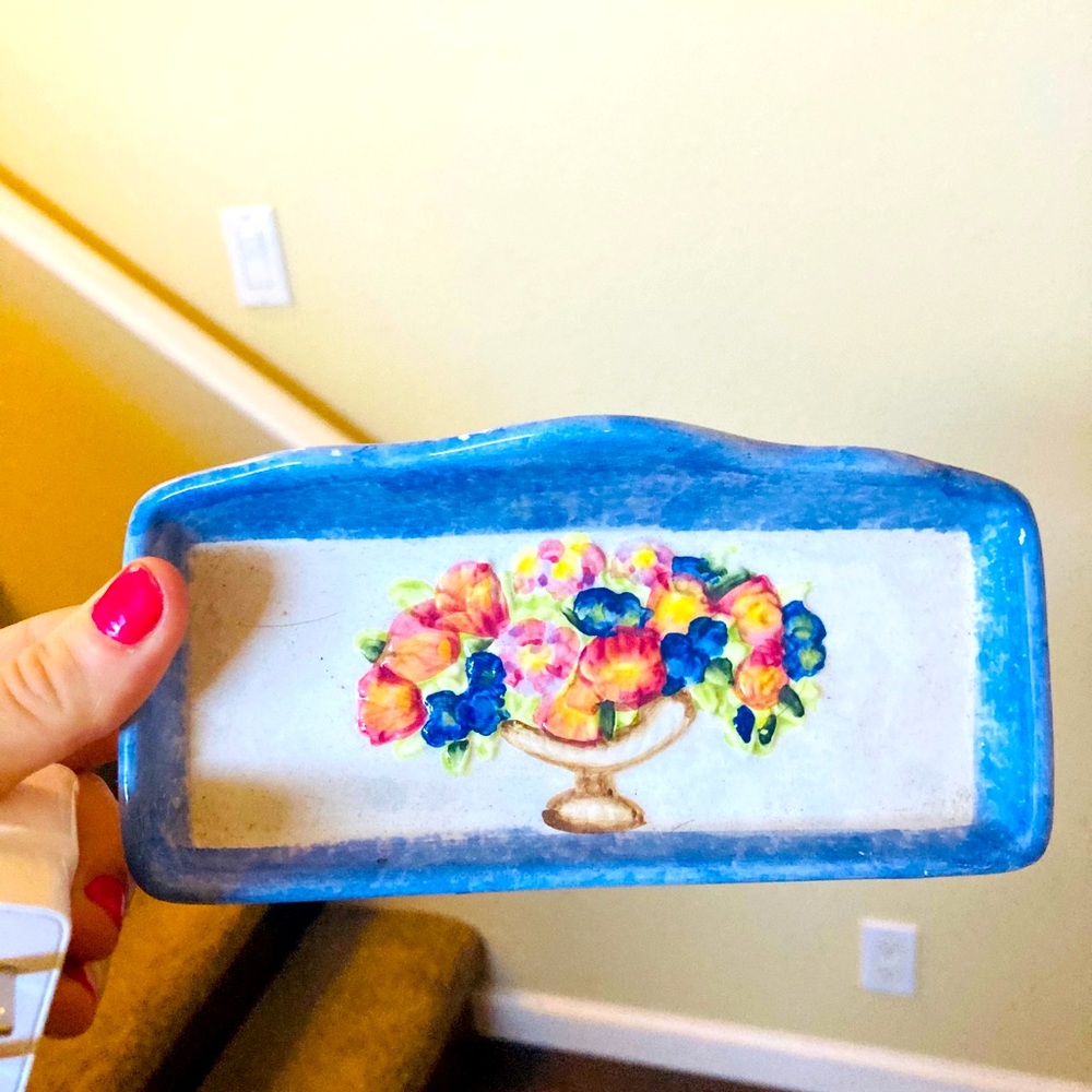 Antique porcelain /ceramic ashtray